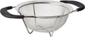 ExcelSteel Professional Quality Heavy Gauge Mesh Colander With Santopreme Handles, 6-1/2-Inch