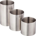 Barfly Thimble Measure, Set, 25/35/50 ml., Stainless Steel