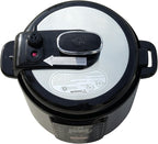 EPC-13CB: 6.5-Quart Stainless Steel Electric Pressure Cooker with Quick Release Button