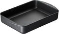 Scanpan Classic 3.25 QT (13.5 inch x 8.75 inch) Nonstick Roasting Pan – Compatible with Gas and Electric Stovetops, Metal Utensil Safe, Oven Safe to 500°F, Dishwasher Safe