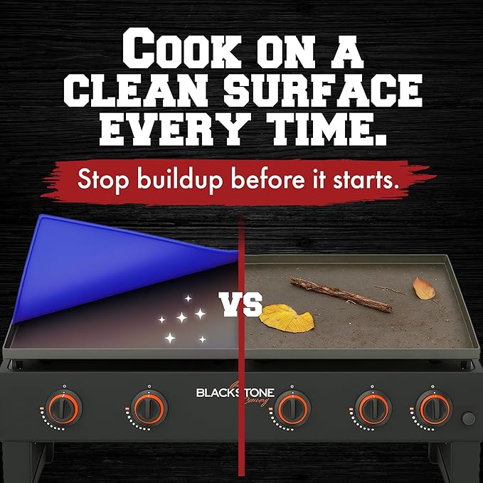KITCHEN PERFECTION 22" Premium Silicone Griddle Cover Mat For Blackstone Griddle 22 Inch - Hermetic Protection From Rust & Debris All Year, Fits All Blackstone 22 Inch Models - Food Grade Silicone
