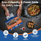 Slow Cooker Liners, Hotensil 13"x 21" 30 Count Cooking Bags Large Size Disposable Pot Liner, Fit 3QT to 8.5QT for Slow Cooker Cooking Trays, Multi-Purpose Durable Liners Plastic Bags, BPA Free