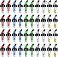 SuproBarware Automatic Measured Bottle Pourer Liquor Bottle Pourer Quick Shot Dispenser 1oz Liquor Pour Spout for Alcohol,Wine,Spirits, Home Bar Kitchen Tools 40 Pack