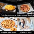 Silicone Baking Mat, Non Stick Silicone Pastry Mat for Dough Rolling, Fondant Mat, Pie Crust Pizza, Macaron,Cookie Sheet, Reusable Baking Supplier Tools White Gray 32X24INCH