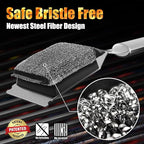 GRILLART Grill Brush Bristle Free Replacement Head - 2PCS