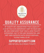Organic Raspberry Apple Black Tea Pods for Keurig - Naturally Caffeinated Fruit Tea by Teavity (36 Tea Pods)
