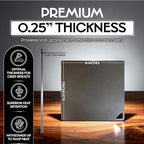 Pizza Steel for Oven | Made in USA | 16" x 14.25" | Pre-Seasoned Baking Steel for Bread, Pizza, Sourdough & More | Premium Quality Crust at Home | Use in Oven, Grill, BBQ |