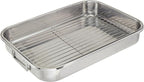 ExcelSteel 594 Roasting Pan, Stainless