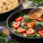 3-Pack Enamel Roasting Pan Set Round Deep Baking Pans Oven Trays10"/12"/14" Cake Pans High Performance Non-Toxic Pizza Pan Cookie Baking Sheets Oven Trays For Cooking Merry Christmas Gift for Mom