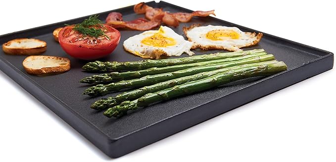 Broil King 11221 Exact Fit Cast Iron Griddle, Signet and Crown (Prior to 2006) Series Grills, Black