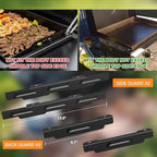 Wind Guards for Blackstone 22 Inch Griddle,Magnetic Stainless Steel Wind Screen Blackstone Griddle Accessories for Grill,Protect Flame,Save Propane,Hold Heat