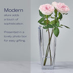 Mikasa Baron Crystal Vase, 11.75 Inch