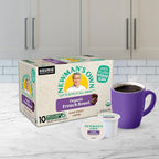 Newman's Own Organic French Roast Coffee, Keurig Single Serve K-Cup Pods, Dark Roast Coffee, 60 Count, (6 Packs of 10)