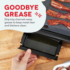 Dash Deluxe Everyday Griddle - Electric Griddle with Removable Plate - Nonstick, Easy-Clean Surface & Anti-Slip Base - Recipe Book Included - Black