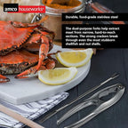 Amco Seafood Tool Set, 1 EA, Silver