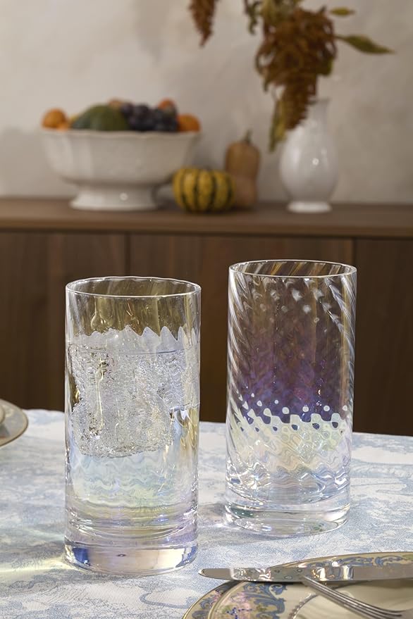 Lenox 897834 Tuscany Classics Iridescent Hiballs, Set Of 4
