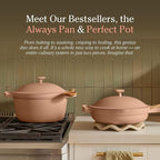 Our Place Cookware Duo - 7-Piece Set Including the Always Pan, Perfect Pot and Spatulas | Multifunctional, Toxin-Free Nonstick | Heat Safe up to 450°F | Oven, Stove, Induction Compatible | Spice