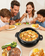 Electric Pressure Cooker, 6 Liters, Slow Stew Pot With 24-Hour Reservation Function, 10 In 1 Rice Cooker, Wok, Cake, Yogurt, Etc., Stainless Steel/Black