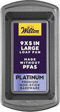 Wilton Advance Select Premium Non-Stick Bread Loaf Pan, 9.25 x 5.25 Inches, Steel, Silver