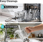 All-in-One Blender & Food Processor, 10-in-1 Professional Blender for Smoothies, Ice Crushing, Dough Making, Chopping, Grinding, Slicing & Shredding, Dishwasher Safe for Kitchen & Home Use