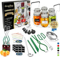 Gemfino Canning Supplies Starter Kit with Canning Rack,Canning Kit for Beginners