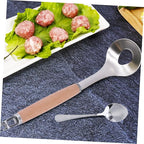Ciieeo 1 Set Meatball Maker with Non Slip Handle Kitchen Gadget for and Cleaning for Meatballs Fish Balls and Shrimp Paste Cooking Tool