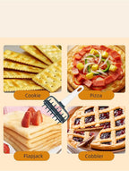Pizza Dough Docker Roller - Bubble and Blistering Killer Time-Saver for Home Kitchen Pizza Making - Docking Tool Accessory