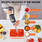 VEVOR Commercial Immersion Blender, 350W Heavy Duty Hand Mixer, 16 inch Stepless Variable Speed Mixer with Stainless Steel Blade, Multi-Purpose Portable Mixer for Soup, Sauces, Mashed Potatoes, Cream