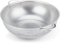 Gulex Colander Stainless Steel 5-Quart, Metal Strainers with Base, Strainer for Kitchen Food, Dishwasher Safe