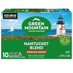 Green Mountain Coffee Roasters Nantucket Blend, Keurig Single Serve K-Cup Pods, Medium Roast Coffee, 60 Count, (6 Packs of 10)