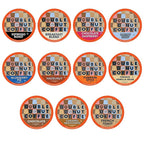 Double Donut Coffee Variety Pack Assorted Medium Roast, Dark Roast & Flavored Coffee in Recyclable Single Serve Cup, 80 Count