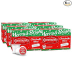 Community Coffee Christmas Blend, Medium Roast, 60 Count Coffee Pods, Compatible with Keurig K-Cup Brewers (10 count- Pack of 6)