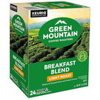 Green Mountain Coffee Roasters Breakfast Blend Single-Serve Keurig K-Cup Pods, Light Roast Coffee, 96 Count