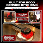 20" Deep Fryer Cleaning Brush by FryOilSaver Co., Up to 425F High Heat Resistant Pot Cleaning Brush for Kitchen Deep Fryers, Griddle, Grills, Ovens & Waffle Maker for Food Service & Restaurant - 90049