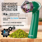 Mamba Grinder Electric Spice Grinders. Easy to Load One-Handed Use 1g USB Rechargeable Mill
