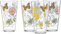 Lenox 866239 Butterfly Meadow Acrylic 4-Piece Highball Set, 20 oz, Acrylic NOT GLASS