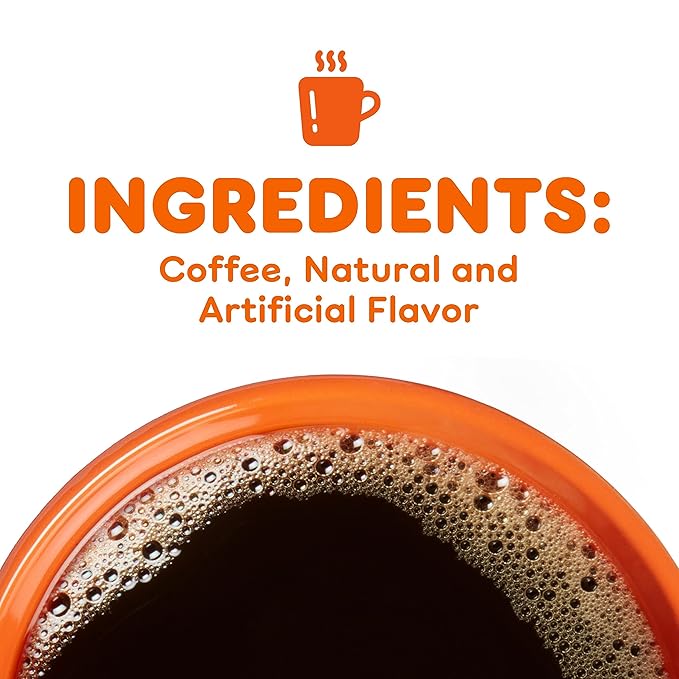 Dunkin' Turtle Love Flavored Coffee, 10 Count (Pack of 6) Keurig K-Cup Pods