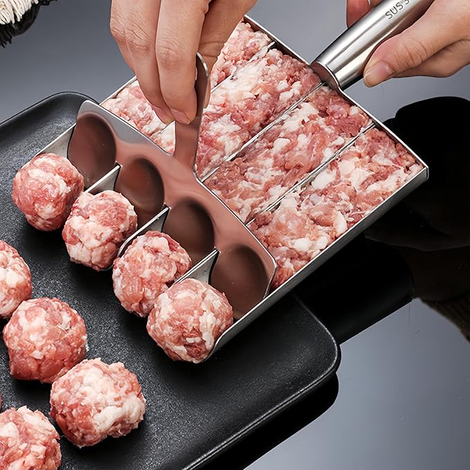 Quadruple Rice-meat dumplings Maker Tool, 304 stainless steel rice-meat dumplings stick, easy to make rice-meat dumplings, kitchen rice-meat dumplings making tool for cooking and baking