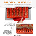 Reusable Liners for Toaster Oven Compatible with Double Oven with FlexDoor, Ninja Foodi XL Pro DT200, Prestige Smart, Double Stack Countertop Oven, Liners for Trays and Racks