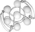 Instant Pot Official Stainless Steel Wire Egg Racks, Set of 2 – Ideal for 6-Quart & 8-Quart Cookers, Ideal for Hard or Soft-Boiled Eggs, Multi-Use Tray for Cooling, Decorating, and Serving