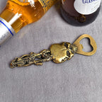 Beer Bottle Opener Female Pirate with Skull，Cool Bottle Opener for Bar Tool, Soda and Beer Cap Remover, Cool & Fun Gadget