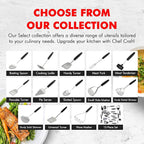 Chef Craft Select Sturdy Skimmer, 13.25 inch, Stainless Steel