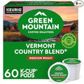 Green Mountain Coffee Roasters Vermont Country Blend Keurig Single-Serve K-Cup Pods, Medium Roast Coffee, 60 Count (6 Packs of 10)