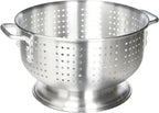 Winco Aluminum Colander with Base, 8-Quart, Medium