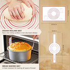 Banneton Bread Proofing Basket - Sourdough Starter Kit Includes 10" Oval Banneton Sourdough Proofing Basket Set of 2, Sourdough Bread Baking Supplies for Making Baking Fermentation