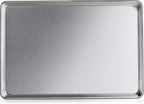New Star Foodservice Commercial-Grade 18-Gauge Aluminum Sheet Pan/Bun Pan (18 L x26 W x1 H (Full Size) XL Size Measure Oven)