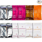 Coffee Gift Set Sampler – Flavored Ground Variety Pack | Medium Roast Low Acid Mold-Free Packets | Gourmet Pre-Measured 2oz Bags for 12 Cup Drip Makers, 12-Count – Sarasota