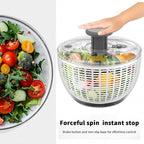 quick press salad spinner and vegetable washer tool for lettuce spinner 3.8L Small capacity Fruit Washing Bowl with fruit washing bowl with strainer dehydrator kitchen appliances