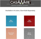 casaWare Toaster Oven 3-Piece Set (Rose Gold Granite)