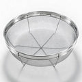 Fine Mesh Strainer for Kitchen, Stainless Steel Colander Bowl for Pasta, Rice, Fruit, Metal Net Baskets with Resting Base - Strain, Drain, Rinse (Diameter 7.48 inch)